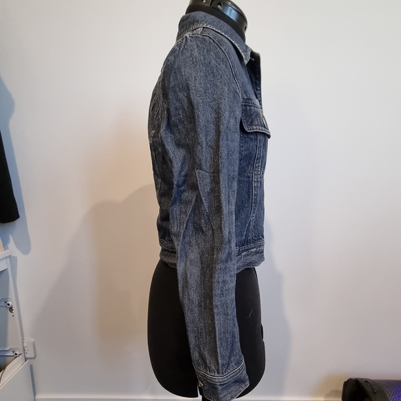 Fcuk Fitted Denim Jacket - Picture 5 of 7